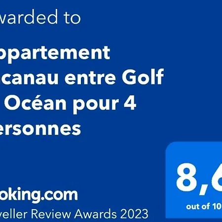 Apartment Entre Golf Et Ocean Pour 4 Personnes